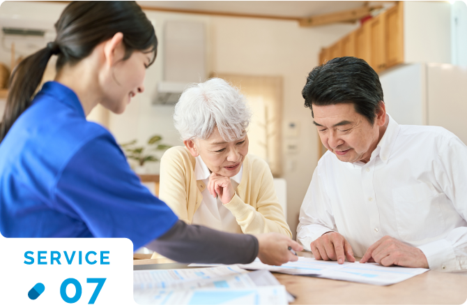 在宅訪問への対応イメージ